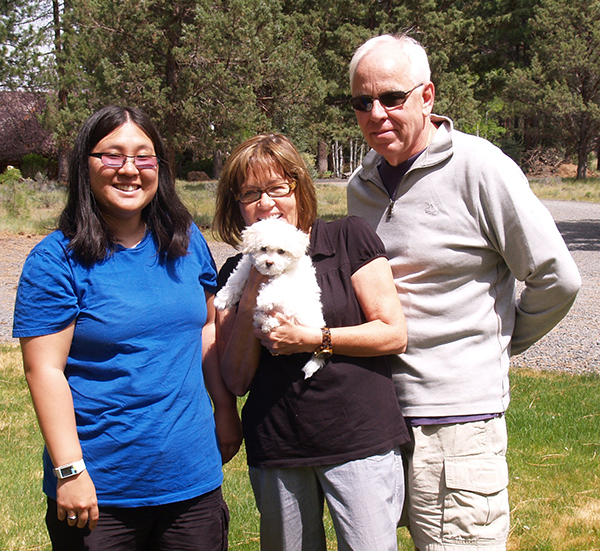 Bichon Frise puppy Bend Oregon